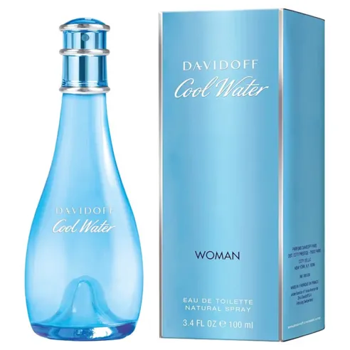 Davidoff Cool Water Woman EDT kvepalai moterims, 100 ml