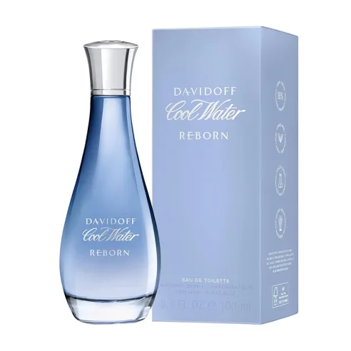 Davidoff Cool Water Reborn EDT kvepalai moterims, 100 ml