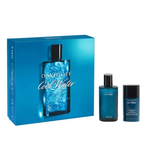 Davidoff Cool Water Man SET EDT 75 ml + Deostick 75 ml vyrams