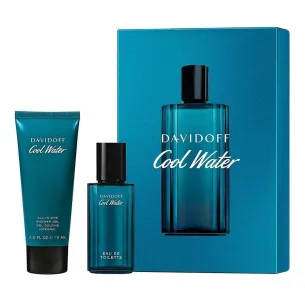 Davidoff Cool Water Man dovanų rinkinys vyrams - EDT 40 ml ir dušo želė 75 ml