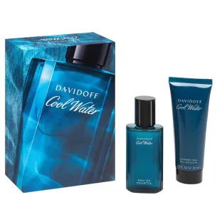 Davidoff Cool Water Man dovanų rinkinys vyrams - EDT 40 ml ir dušo želė 75 ml
