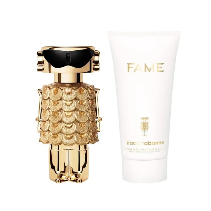 Paco Rabanne Fame intensyvus dovanų rinkinys – EDP 50 ml ir kūno losjonas 75 ml