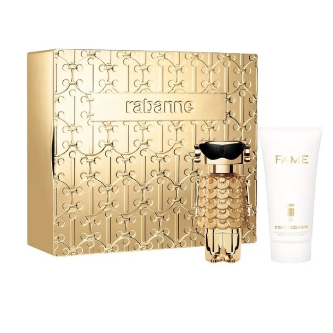 Paco Rabanne Fame intensyvus dovanų rinkinys – EDP 50 ml ir kūno losjonas 75 ml
