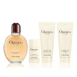 Calvin Klein Obsession for Men Dovanų rinkinys EDT 125 ml, dezodorantas 75 ml, balzamas po
