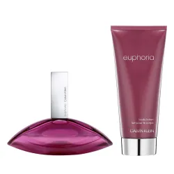 Calvin Klein Euphoria Gift Set EDP and 100 ml perfumed body lotion 100