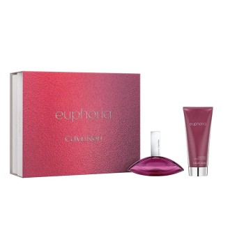 Calvin Klein Euphoria dovanų rinkinys - EDP ir 100 ml perfumuotas kūno losjonas 100 ml