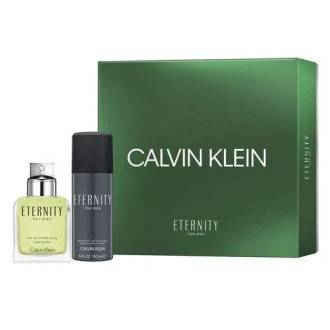 Calvin Klein Eternity for Men rinkinys EDT 100 ml + purškiamas dezodorantas 150 ml vyrams