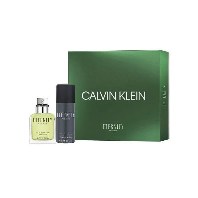 Calvin Klein Eternity for Men rinkinys EDT 100 ml + purškiamas dezodorantas 150 ml vyrams
