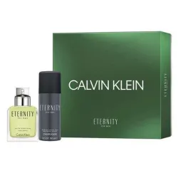 Calvin Klein Eternity for Men rinkinys EDT 100 ml + purškiamas dezodorantas 150 ml vyrams