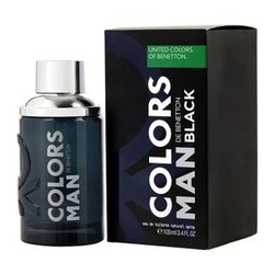 Benetton Colors Man Black EDT kvepalai vyrams, 100 ml