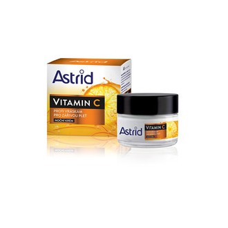 Astrid Anti-wrinkle night cream for radiant skin with Vitamin C 50 ml