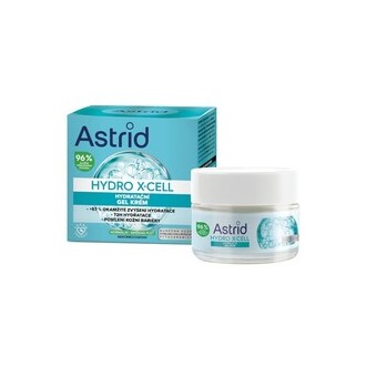 Astrid Hydro X-Cell - Drėkinamasis gelinis kremas normaliai ir mišriai odai, 50 ml