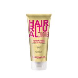 Dermacol Hair Ritual Diamond Shine & Super Blonde Conditioner ( blond hair ) 200 ml