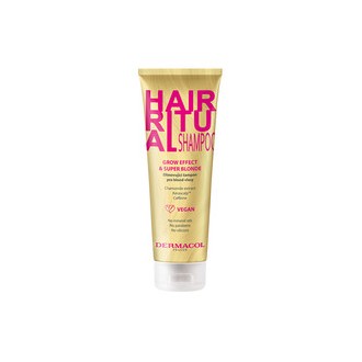 Dermacol Hair Ritual Grow Effect & Super Blonde Shampoo ( blond hair ) 250 ml