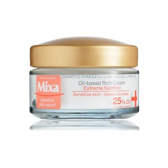 Mixa Oil-based Rich Cream - Rich Nourishing Cream 25% 50 ml