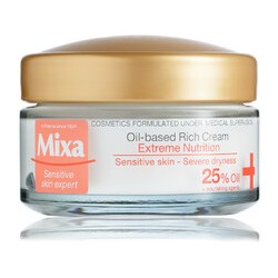 Mixa Oil-based Rich Cream - Rich Nourishing Cream 25% 50 ml