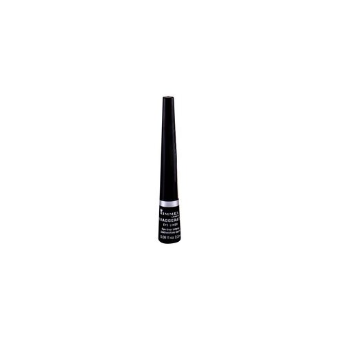 Rimmel Exaggerate Eye Liner - Liquid Eye Liner 2.5 ml 1 Black