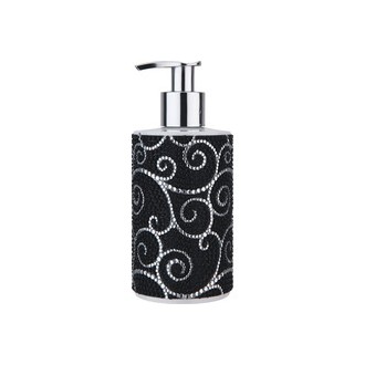 Vivian Gray Glamour in Black Cream Soap Dispenser - Creamy liquid hand soap 250 ml