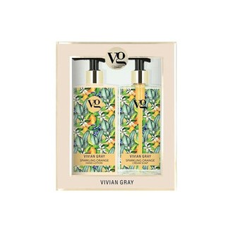 Vivian Gray Sparkling Orange Cream Soap & Hand Lotion Set - Hand cosmetic set