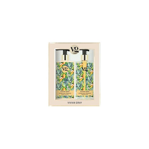 Vivian Gray Sparkling Orange Cream Soap & Hand Lotion Set - Hand cosmetic set