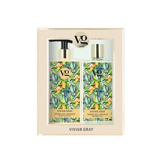Vivian Gray Sparkling Orange Shower Gel & Body Lotion Set - Cosmetic set