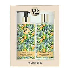 Vivian Gray Sparkling Orange Shower Gel & Body Lotion Set - Cosmetic set