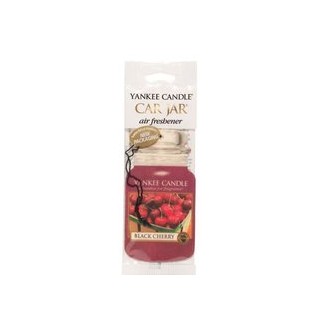 Yankee Candle Black Cherry Classic Car Jar - Paper car tag