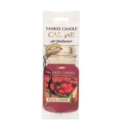 Yankee Candle Black Cherry Classic Car Jar - Paper car tag