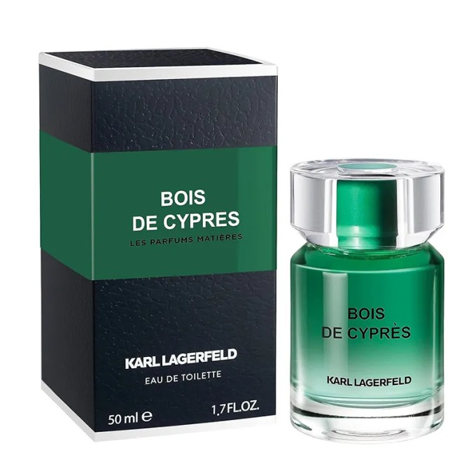 Lagerfeld Les Parfums Matieres Bois de Cypres EDT kvepalai vyrams, 50 ml
