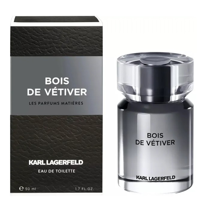 Lagerfeld Bois De Vétiver Les Parfums Matieres EDT kvepalai vyrams, 50 ml