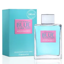 Antonio Banderas Blue Seduction for Woman EDT kvepalai moterims, 200 ml