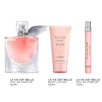 Lancome La Vie Est Belle dovanų rinkinys EDP 50 ml, kūno losjonas 50 ml ir miniatiūrinis EDP 10 ml 2