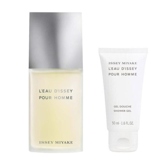 Issey Miyake L´Eau D´Issey pour Homme EDT gift set 75 ml and dušo želė 50 ml vyrams