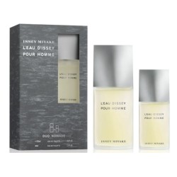 Issey Miyake L´Eau D´Issey Pour Homme Gift Set EDT 125 ml and Pocket Package EDT 40 ml vyrams