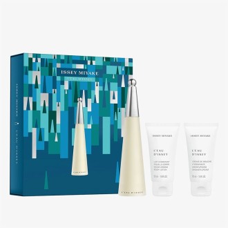 Issey Miyake L`Eau D`Issey Gift Set EDT 50 ml kūno losjonas l`Eau D`Issey 50 ml and Shower Cream 50