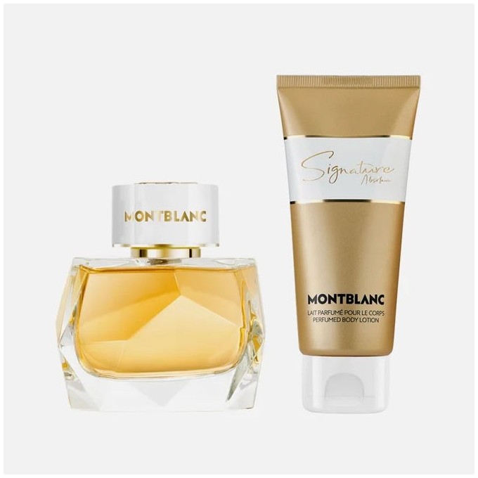 Mont Blanc Signature Absolue dovanų rinkinys – EDP 50 ml ir kūno losjonas 100 ml