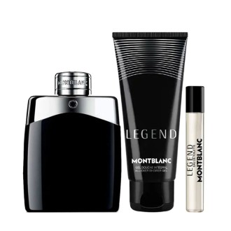 Mont Blanc Legend Gift set EDT 100 ml, shower gel 100 ml and miniature