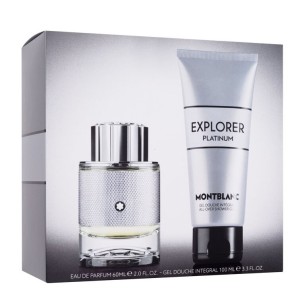 Mont Blanc Explorer Platinum Gift set EDP 60 ml and shower gel 100 ml