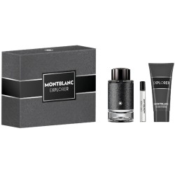 Mont Blanc Explorer Gift set EDP 100 ml, shower gel 100 ml and miniature EDP 7,5 ml vyrams