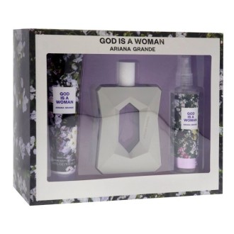 Ariana Grande God Is A Woman Gift Set EDP 100ml, body cream 100ml and