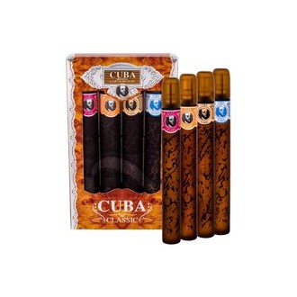 Cuba Cuba Classic Gift Set Cuba Gold EDT 35 ml, Cuba Orange EDT 35 ml, Cuba Red EDT 35 ml, Cuba