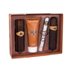 Cuba Cuba Gold Gift Set EDT 100 ml, After Shave Cuba Gold 100 ml, Shower Gel Cuba Gold 200 ml and