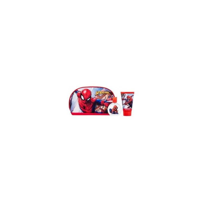 FRAGRANCES FOR CHILDREN Spiderman Dovanų rinkinys EDT 50 ml, dušo želė 100 ml and cosmetic bag 50 ml