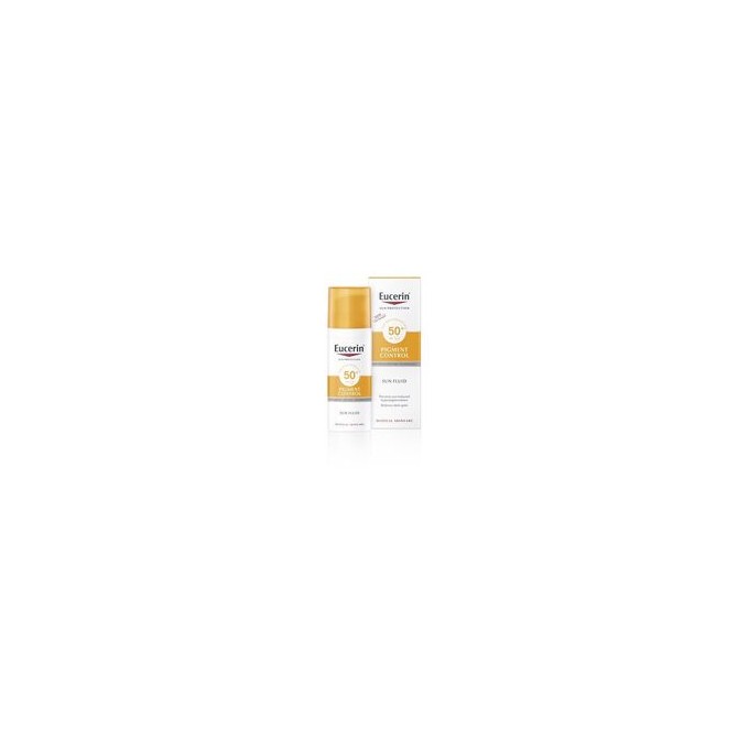 Eucerin Pigment Control Pigment Control Sun Fluid SPF 50+ - Emulsion for face tanning with a