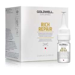 Goldwell Dualsenses Rich Repair Intensive Conditioning Serum 12 x 18 ml - atkuriantis serumas