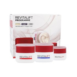 L´Oréal Revitalift Program Day & Night & Eye Creams Set - Gift set of skin care 115 ml