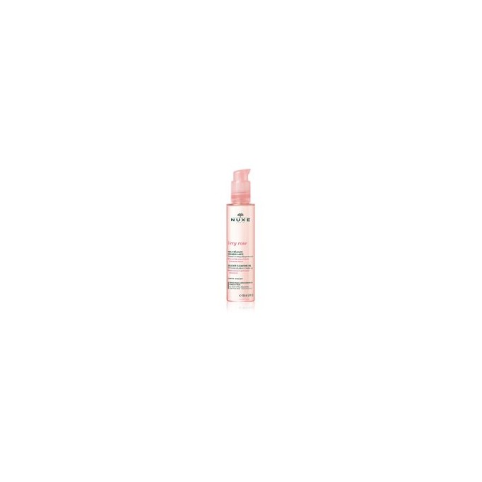 Nuxe Very Rose Delicate Cleansing Oil - Gentle cleansing oil for face and eyes 150 ml