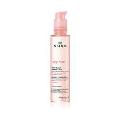 Nuxe Very Rose Delicate Cleansing Oil - Gentle cleansing oil for face and eyes 150 ml