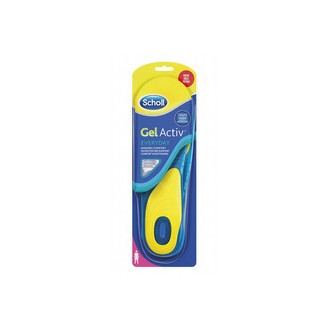 Scholl Gel Active Everyday ( 1 Pair ) - Women's Gel Insoles