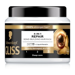 Schwarzkopf Professional Gliss Repair 4-in-1 Hair Mask - Hloubkově pečující maska pro silně